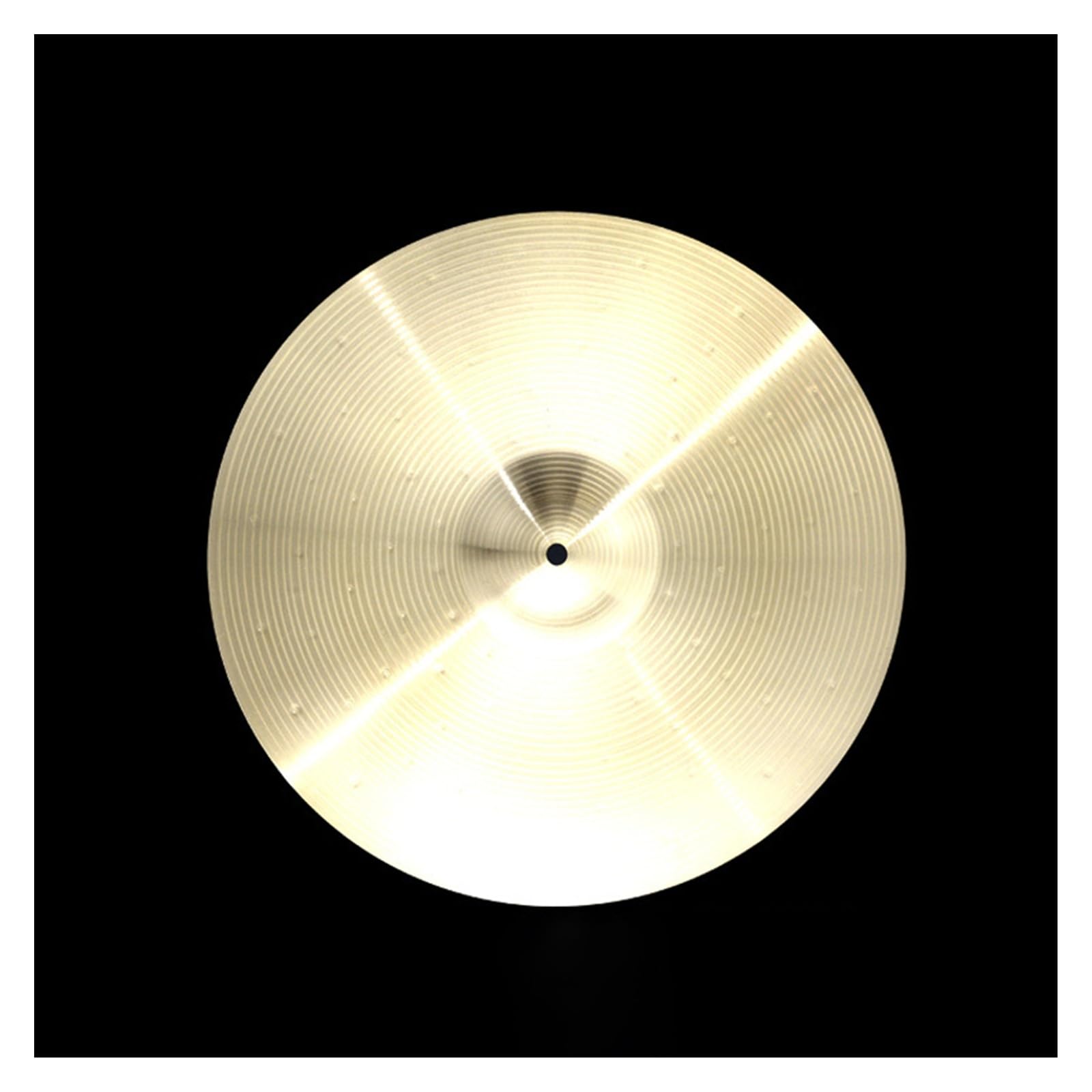 Set di 5 piatti professionali per batteria, realizzati a mano, in lega di ottone, 35,5 cm, Hi-hat da 40,6 cm, crash, 45,7 cm, corsa 50,8 cm, perfetto per pratica e prestazioni