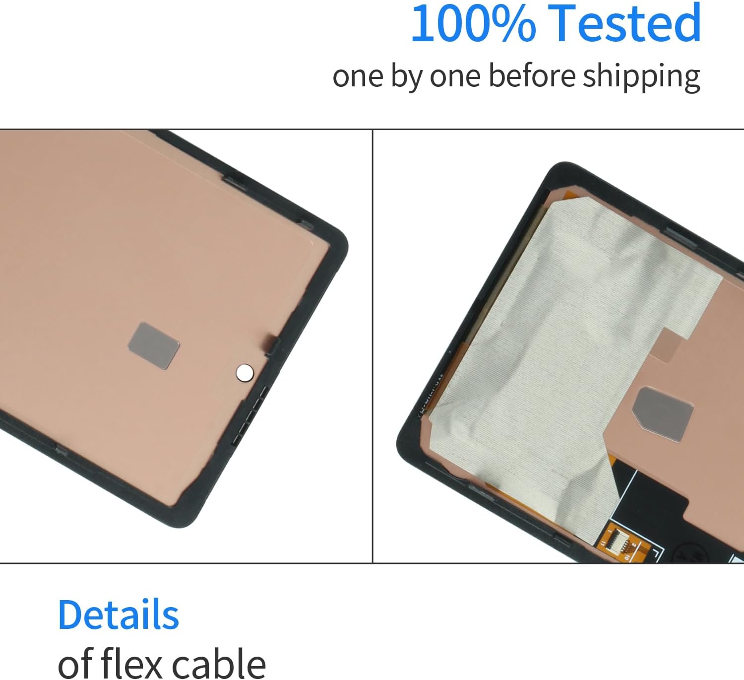 6.1" TFT LCD Display for Google Pixel 6A GX7AS, GB62Z, G1AZG, GB17L Touch Screen Digitizer LCD Assembly Repair Parts Black with Frame -No Fingerprint Function