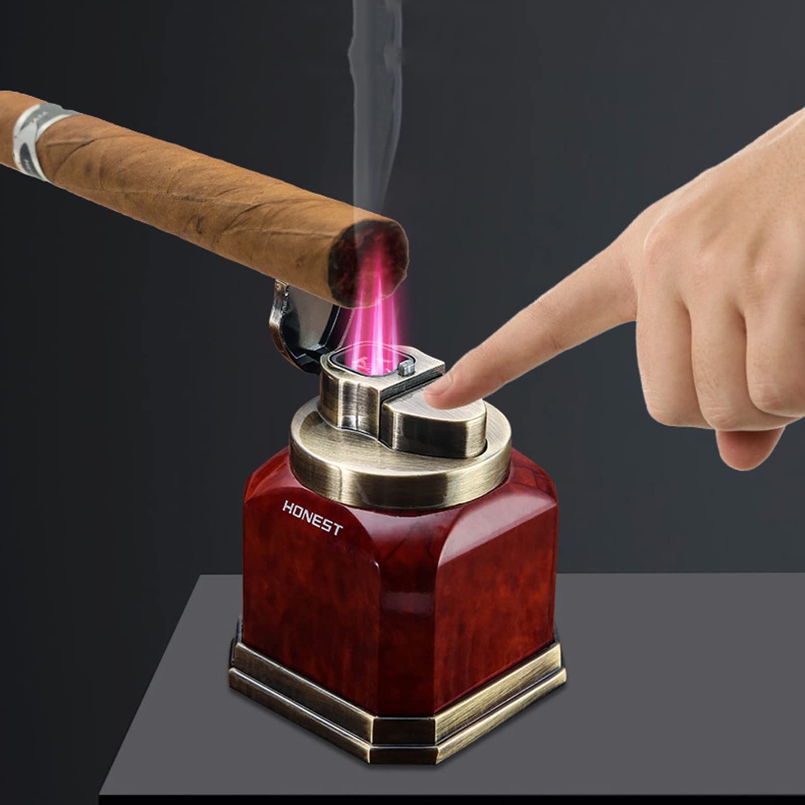 Amazon.co.jp: 4つの赤いジェットフレームを備えたトーチライター