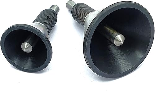 Miniatura 3 de Ingeniero Machinist Bell Punch Hand DIY Herramienta para el centro de encontrar en una barra redonda Máquinas herramientas (juego de ambos)