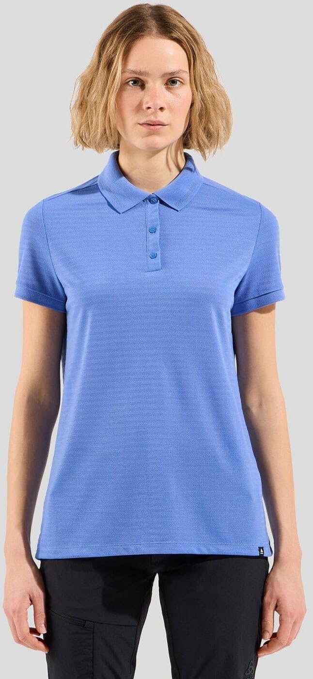 Odlo Polo Ascent con Fibre Naturali Maglietta da Escursionismo Donna