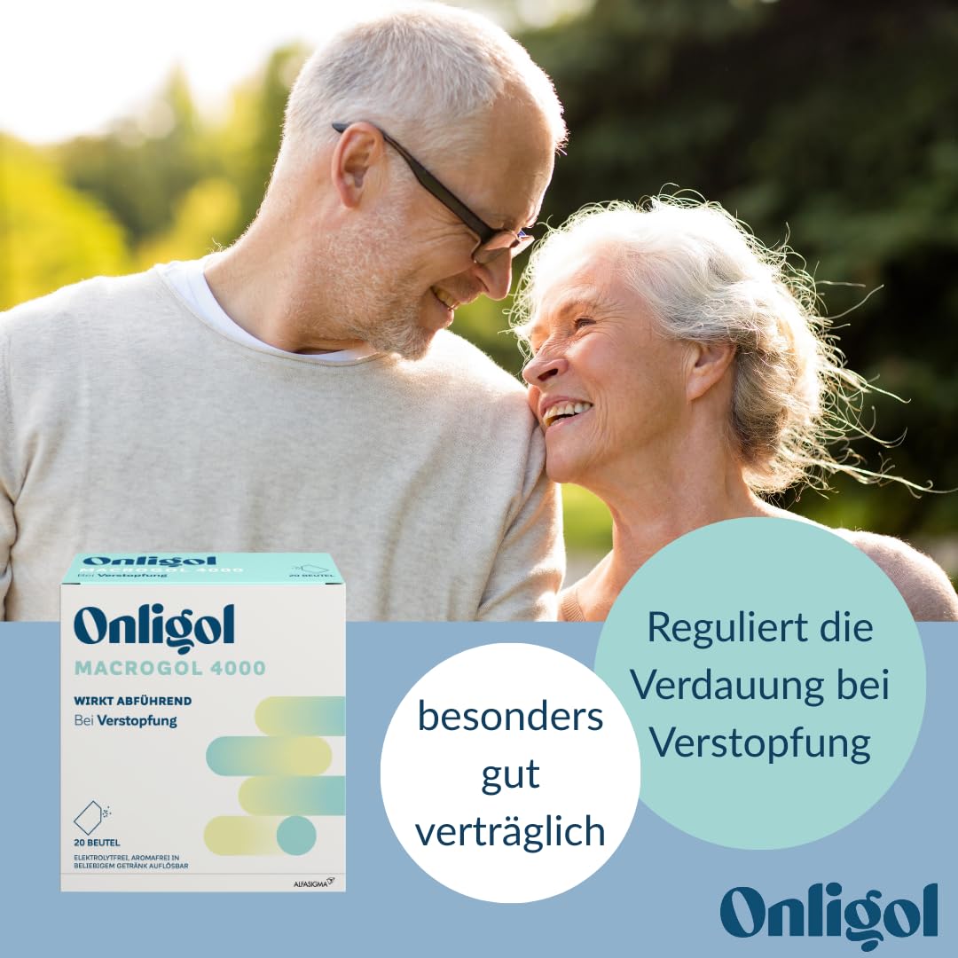 Onligol Macrogol 4000 - Soutien Doux Constipation 20 Sachets