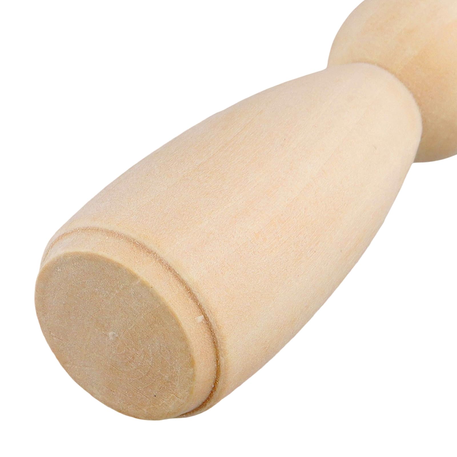 40 figuras de madera para pintar, 75 mm, figuras de madera sin terminar, para manualidades, decoración