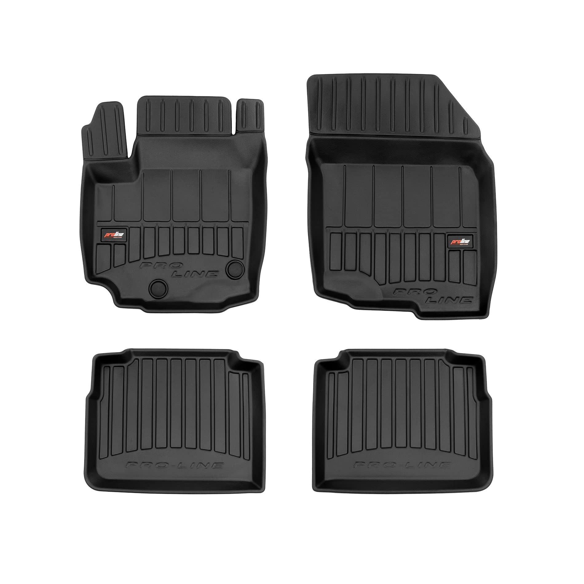 FROGUM ProLine 3D Ekskluzywne korytkowe dywaniki samochodowe gumowe premium do Suzuki SX4 S-Cross 2020-2021 I Najwyższe ranty