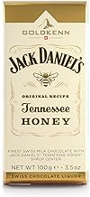Jack Daniel's Tennessee Honey Liqueur Swiss Chocolate Bar | 100g Premium Milk Chocolate | Goldkenn Liqueur Collection