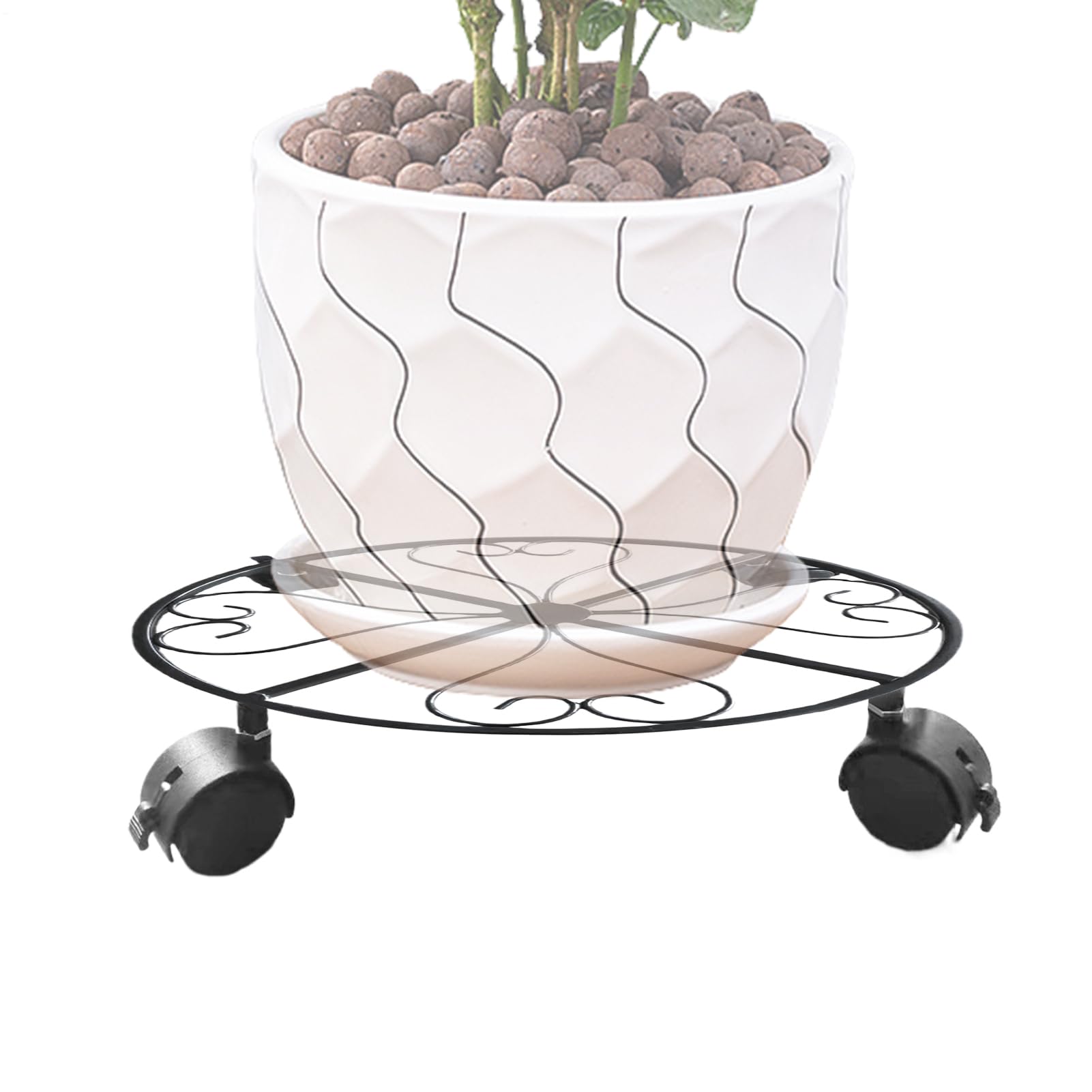 Rouleaux de plantes avec roues : ne portez plus vos pots lourds au jardin