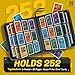 Toploader Binder | Holds 252 Toploaders | 9-Pocket | Ringless Double-Sided Pockets | Includes Collector Tweezers & Gloves | Premium Top Loader Binder for Trading Cards, Pokemon, Yu-Gi-Oh & TCG