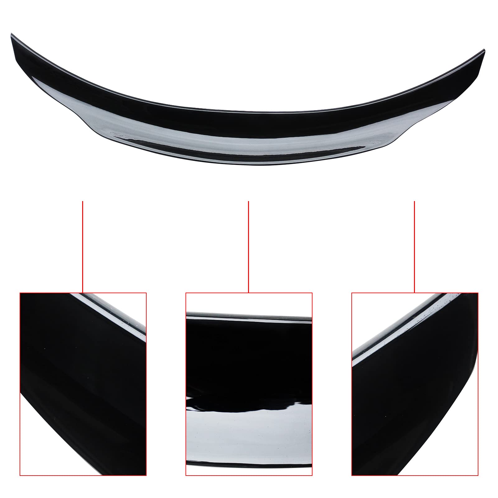 Amazon | CARIG リアスポイラー 2015-2021 ベンツ 4ドア Cクラス