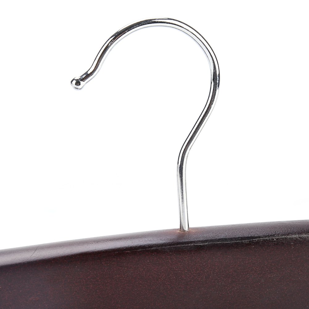 24 Ganci Portacravatte Rotante Attaccapanni per Cravatta Cinghia per Cravatte Titolare Fermacravatte Armadio Storage Organizer Ganci per Rastrelliere per Cinture Cravatte Cappelli (Dark Red)