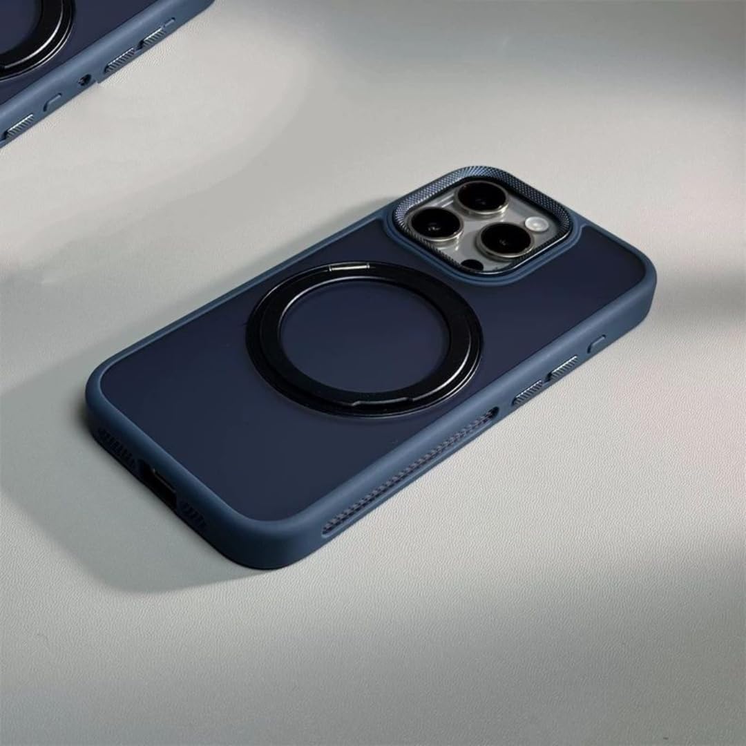 Support magnétique iPhone 15 Pro pour appels vidéo mains libres - 8