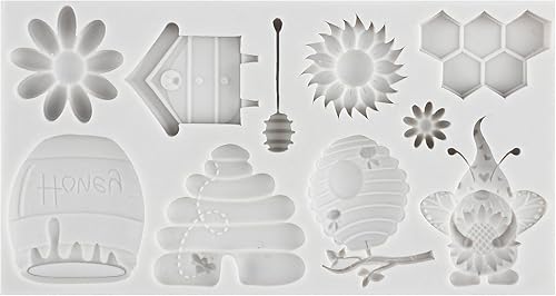 Miniatura 7 de MYPRACS Molde de silicona para abejorro de abeja, moldes para fondant de panal, decoración de pasteles, azúcar, caramelo, polímero, arcilla,