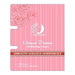 PleasingCare Oil Blotting Paper Sheets, 100 Counts, Natural Rose Facial Oil Absorbing Face Blotting Sheets - Take Only 1 Piece Each Time Design - No Waste and Easy to Carry in Pocket (Rosy - 1 Pack)