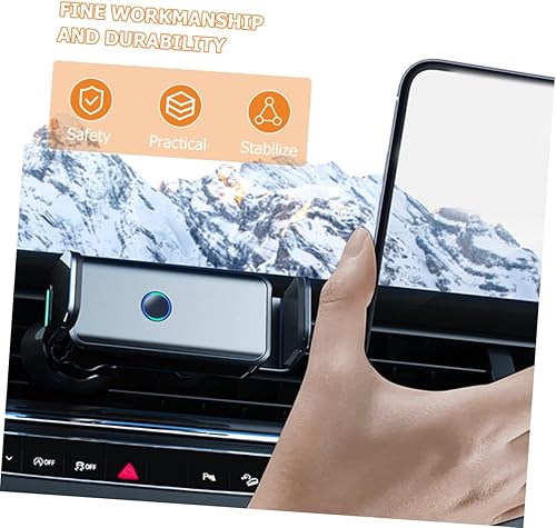 Miniatura 5 de Greesiopice Soporte para teléfono móvil Soporte para teléfono Abs Teléfono Soporte de coche