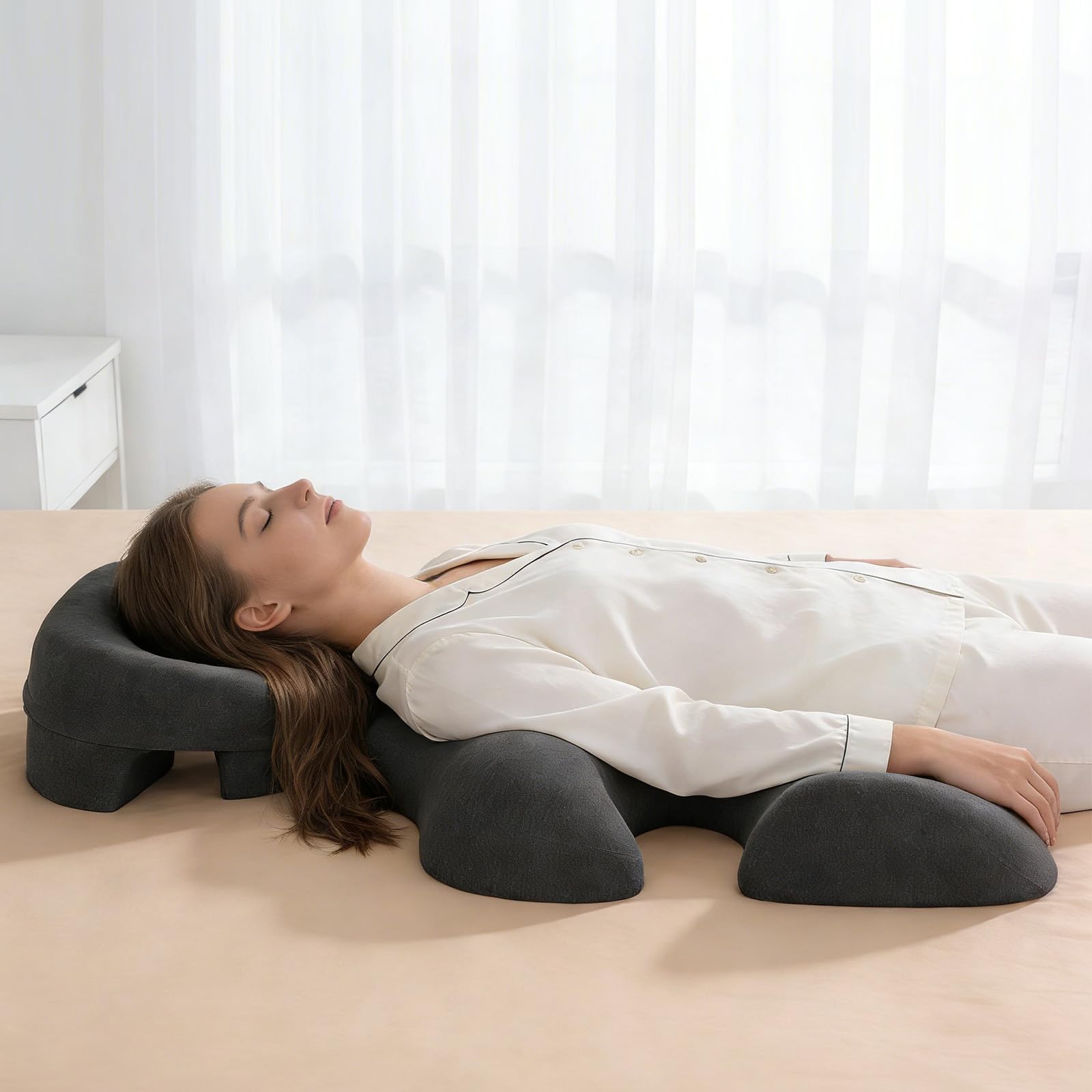 Cojín facial de masaje, soporte para pecho y abdomen, almohada para posición prona, adecuada para salón de belleza o spa