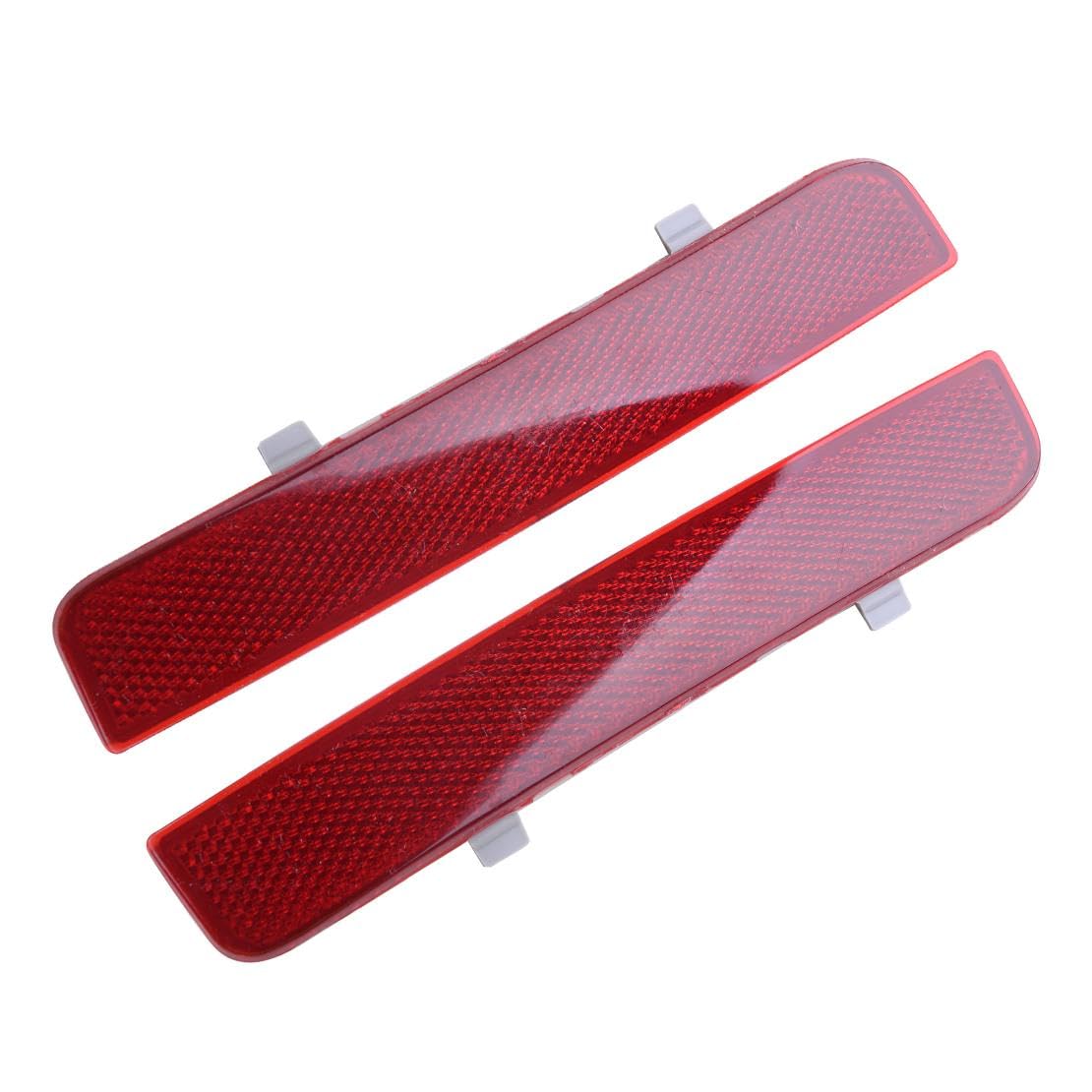 beler 1 Pair Rear Left & Right Bumper Red Reflector Fit For Land Rover Range Rover L322 Freelander LR2 LR006349 LR006348