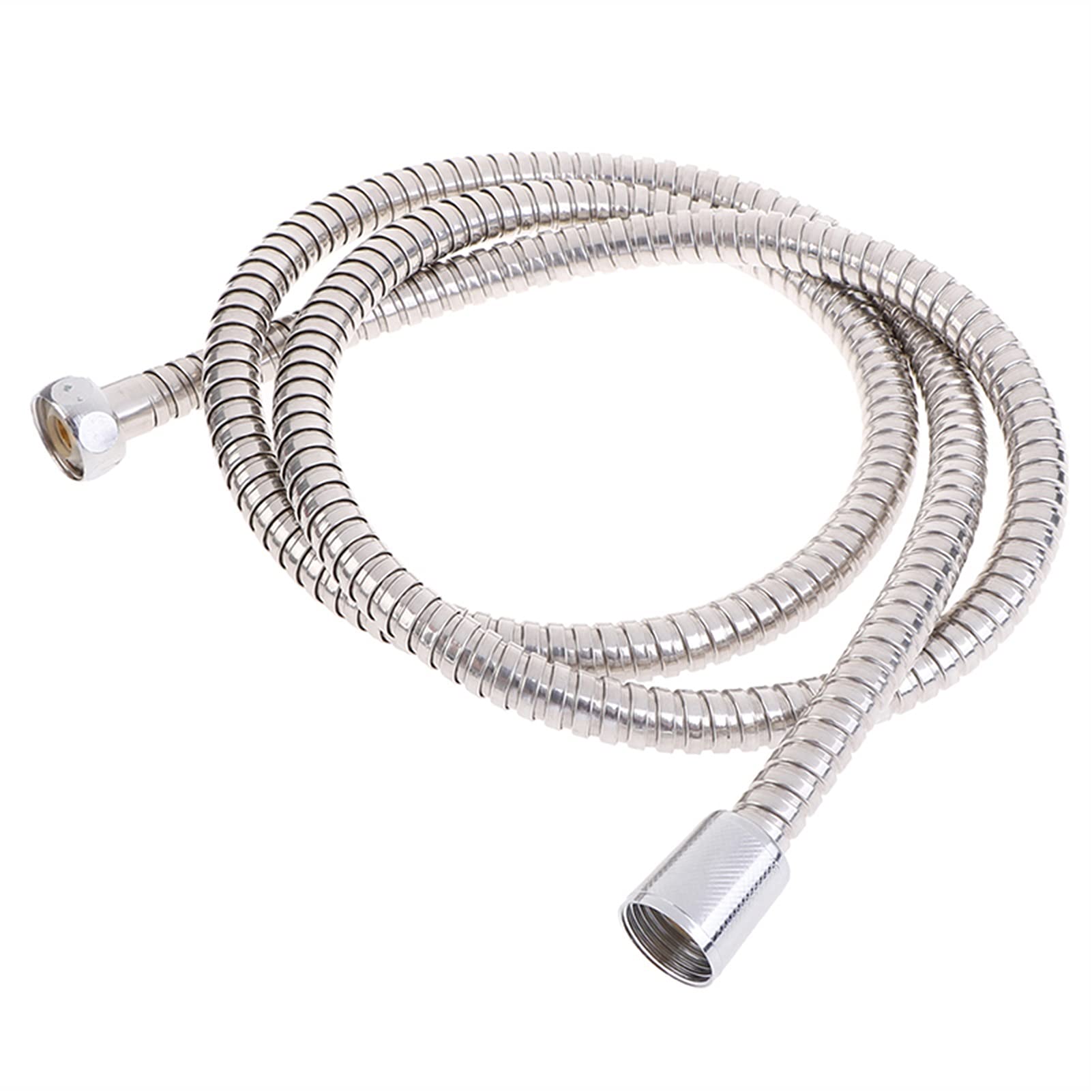 Manguera de ducha flexible con muelle Manguera de silicona for lavadora de tuberías de agua, manguera de ducha de 1,5/2/3 metros, cabezal de tubo de ducha de baño Flexible de plomería de acero inoxida