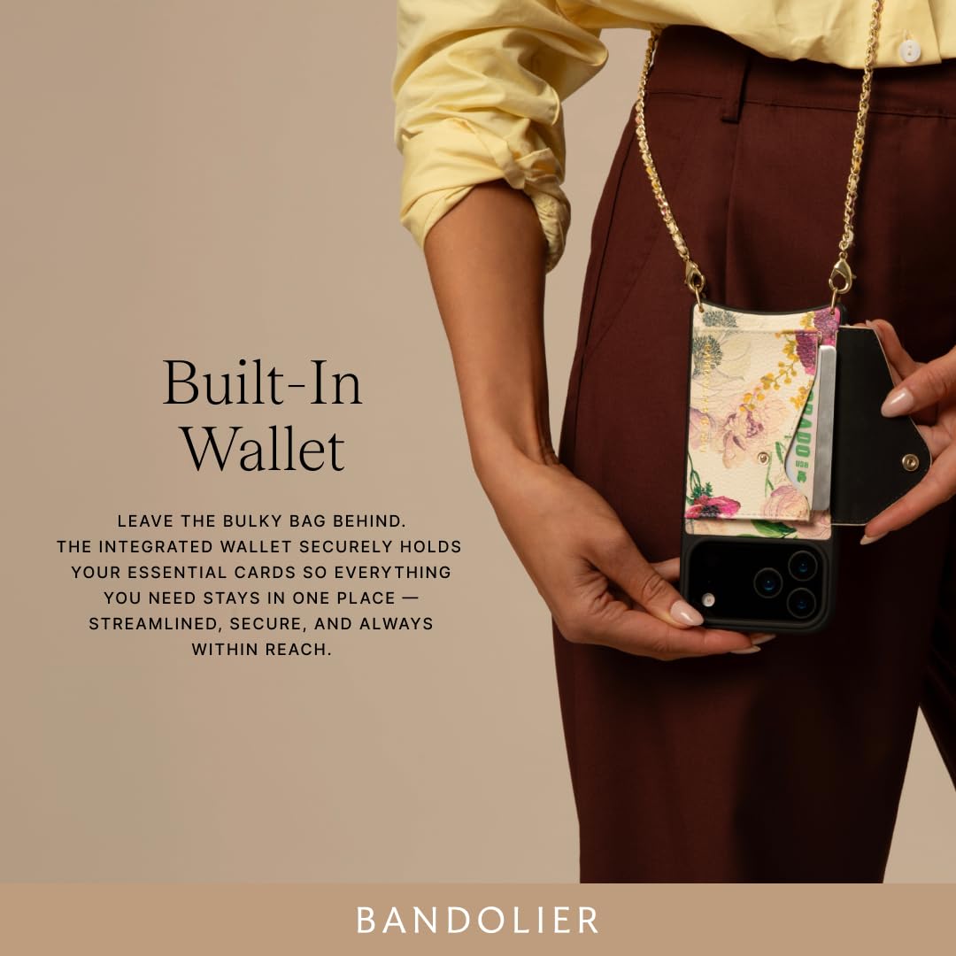 Amazon.com: Bandolier Lily Crossbody Phone Case for iPhone 16 Pro