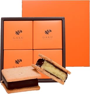 GAKUチョコレートサンド【信州いちご・信州ブルーベリー・信州ラズベリー・瀬戸内レモン】4個入 スイーツギフト スイーツ ギフト 洋菓子 チョコ プレゼント 高級 人気 おしゃれ お中元 サマーギフト