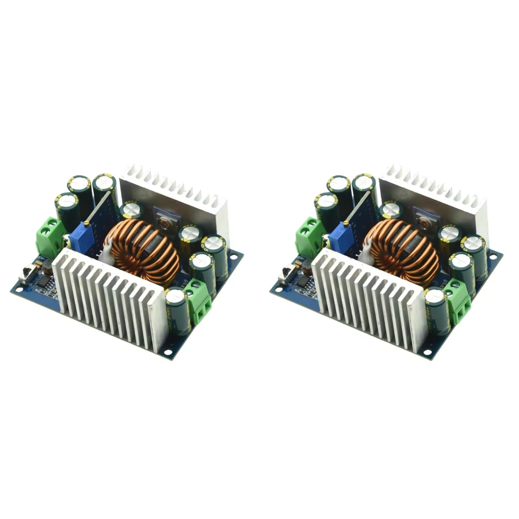 2X 500W 18A Adjustable Power Supply Module DC-DC Converter LED Driver 12-95V to 2-90V Voltage Regulator 12V