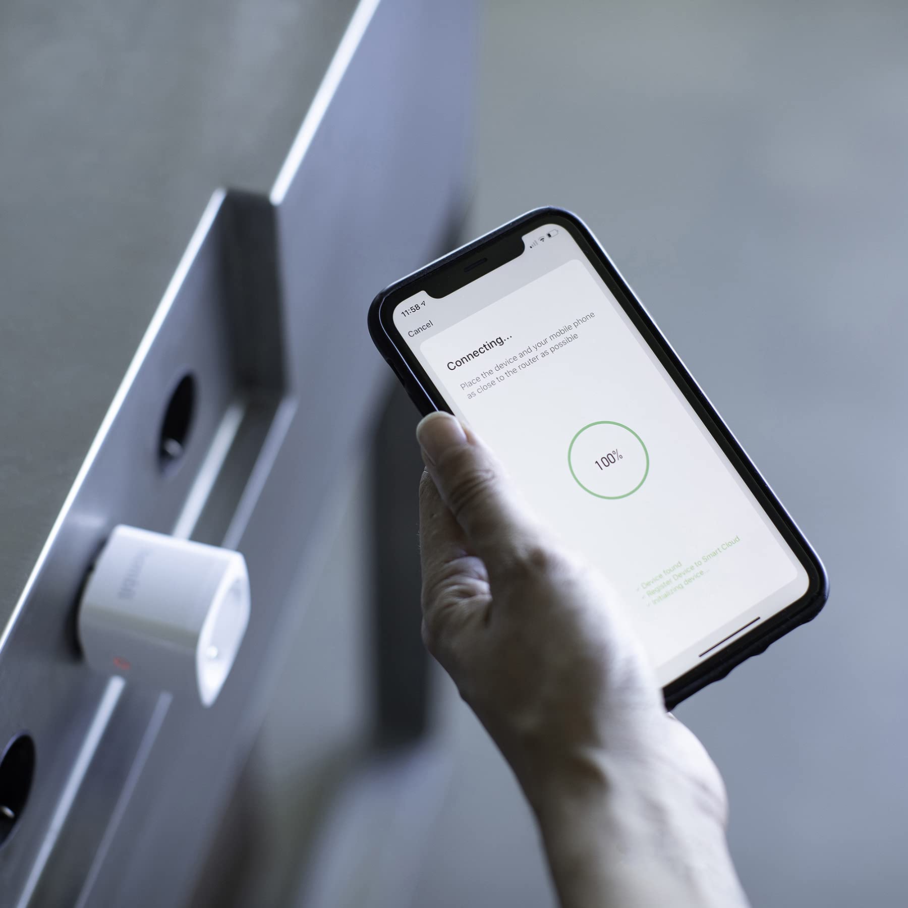 Hombli Enchufe Inteligente Programable con Wi-Fi para la Automatización de Dispositivos Medición de Energía | Compatible con Amazon Alexa y Google | Control Remoto a través de la App Gratuita Hombli