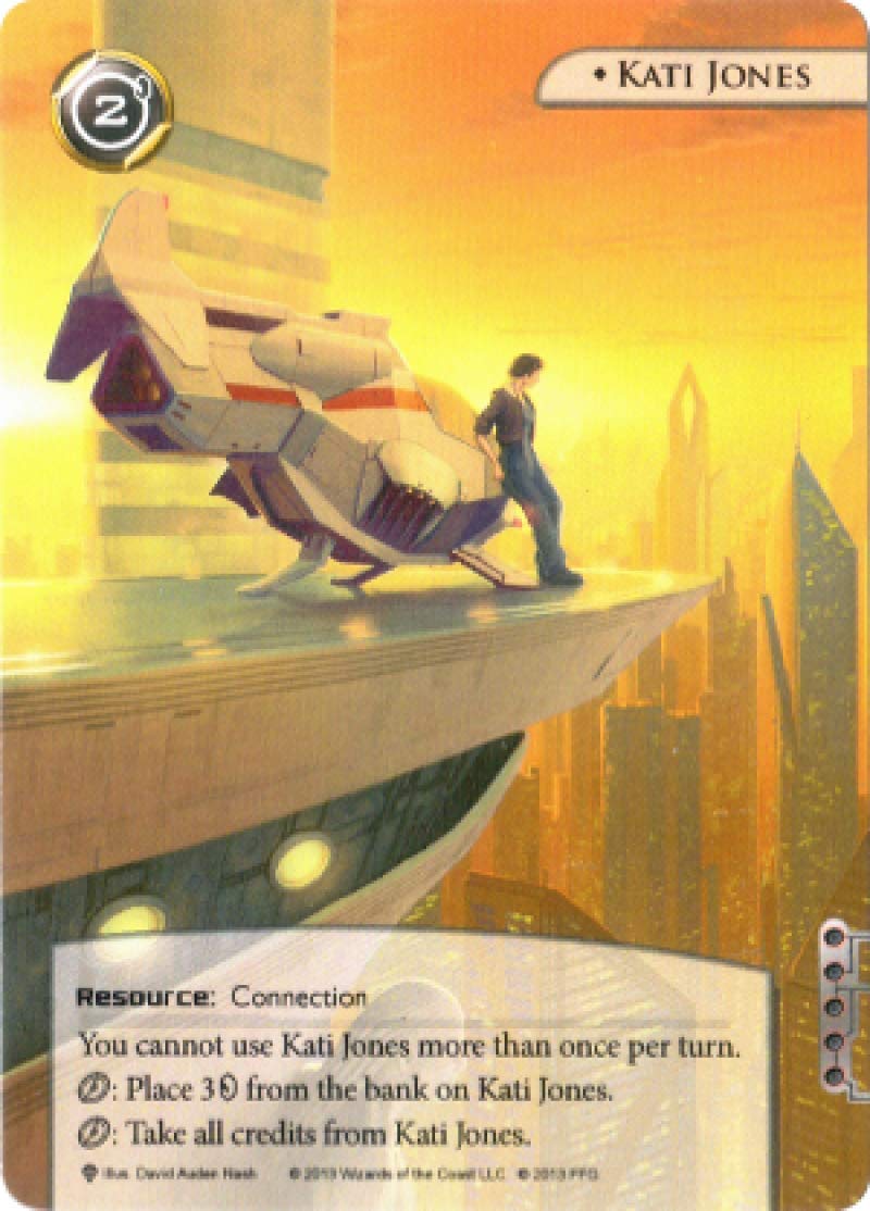 LCG - Android Netrunner - 2014 Store Championship - Promo Kati Jones