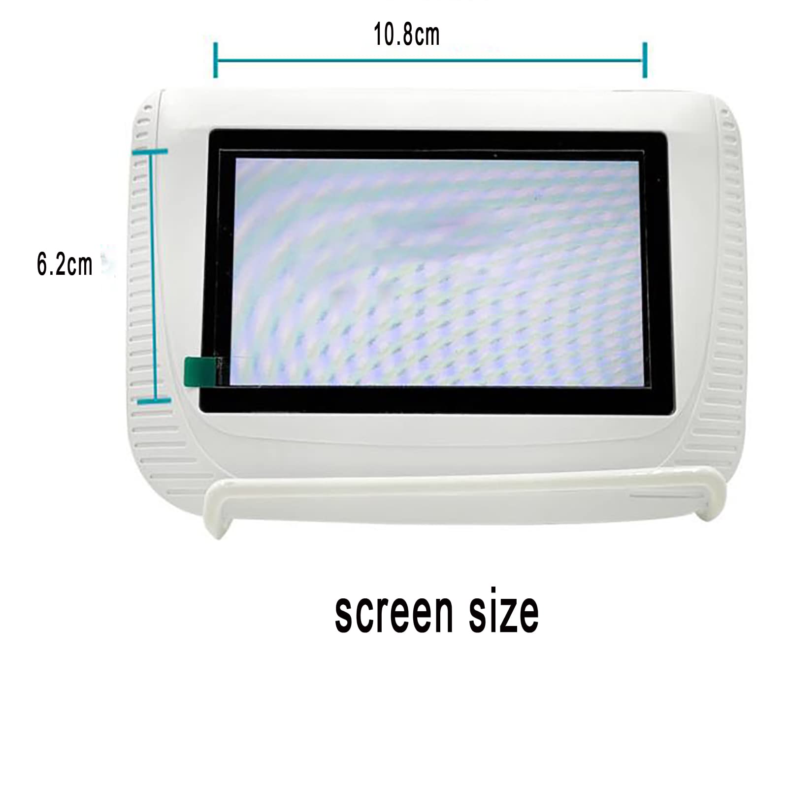 Analizzatore di capelli per diagnosi della pelle, scanner digitale per diagnosi della pelle con schermo LCD da 5 pollici, macchina per analizzatori di capelli ricaricabile 50X 200X, per casa, salone