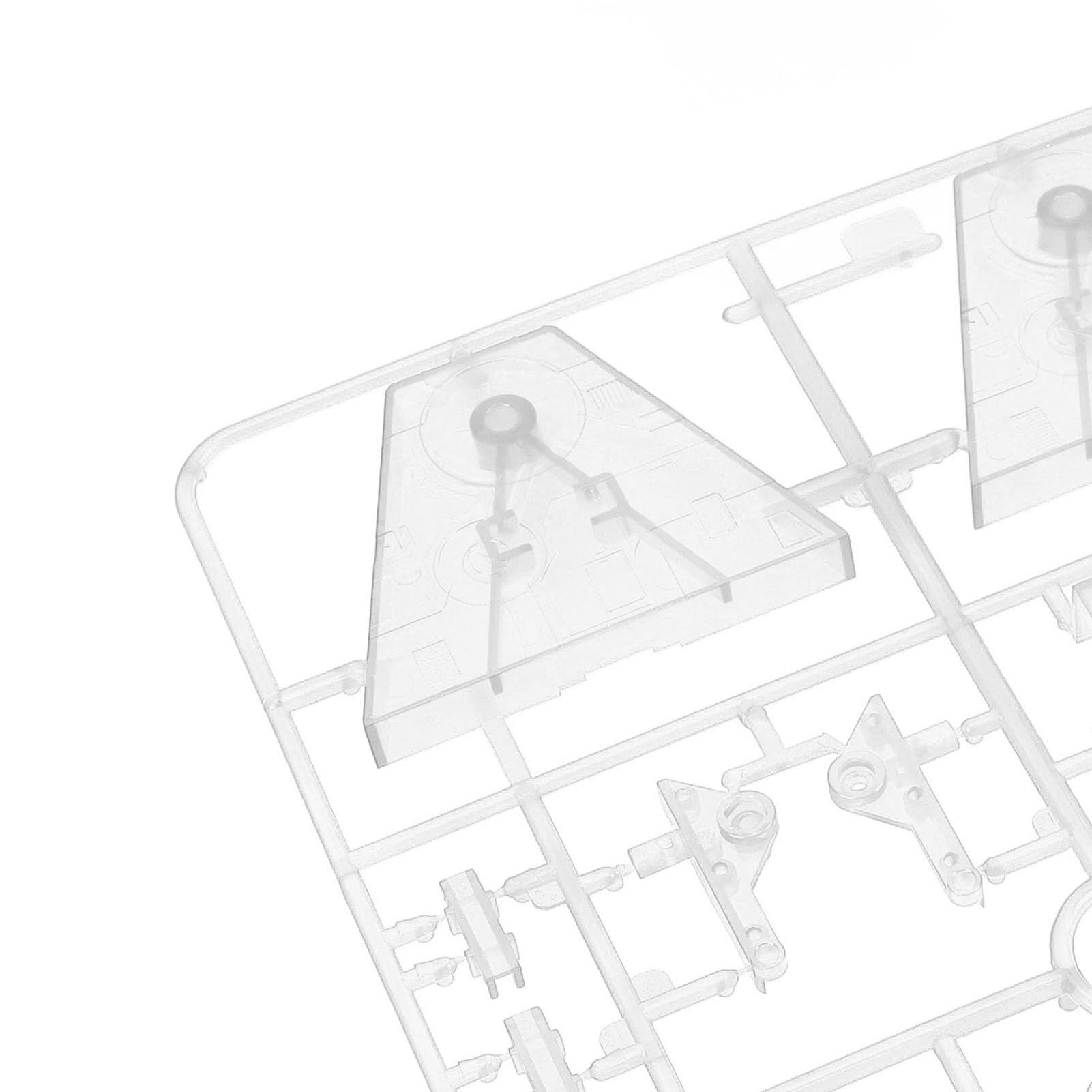5 Pack Action Figure Stand Set Hobby Action Base pour SD BB RG HG 1/144 Modèle Modèle Affichage de jouets Poutien du support de poupée en plastique (transparent)
