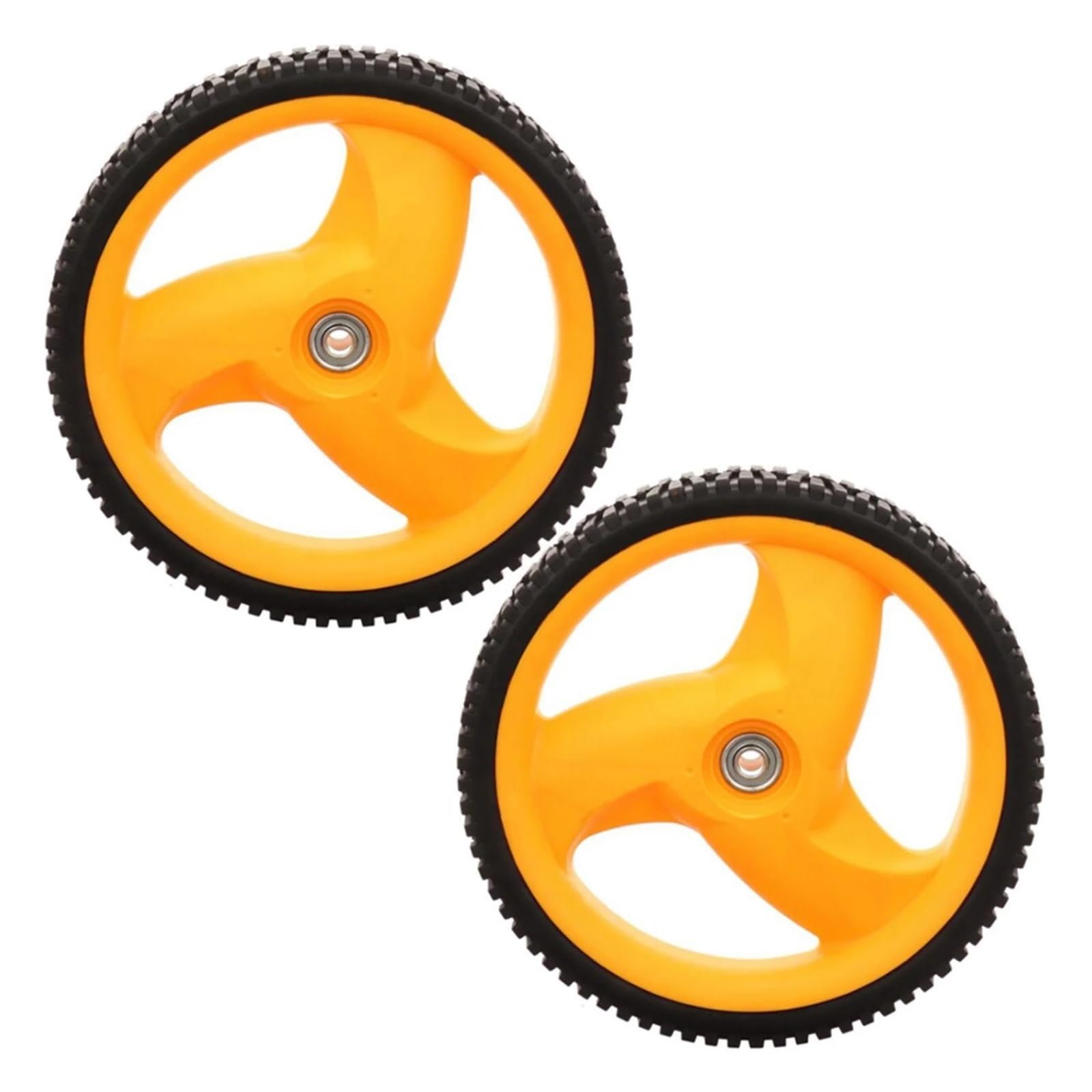 Rueda trasera para cortacesped AT29-2X 293MM, 5324035-09 5324327-49 | 293 x 45 mm, orificio 12.7 mm, caucho PP rodamiento, para 532403509 532432749, 2 ruedas