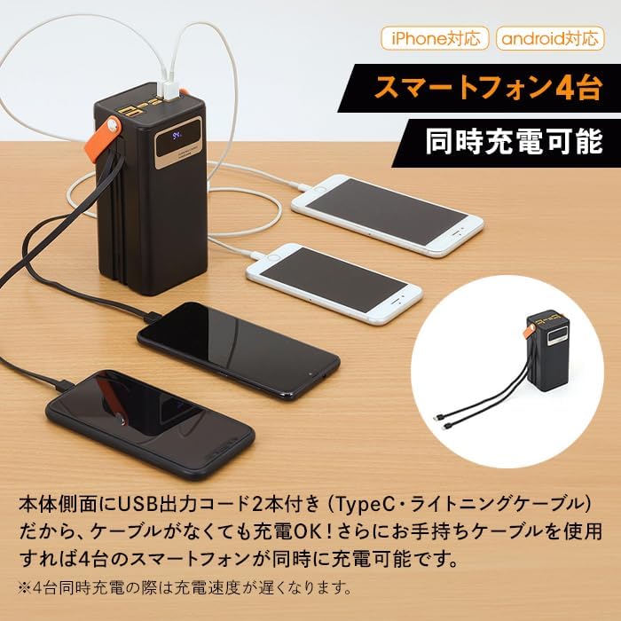 Amazon.co.jp: ディノス 家電 家電小物 バッテリー 大容量コンパクト