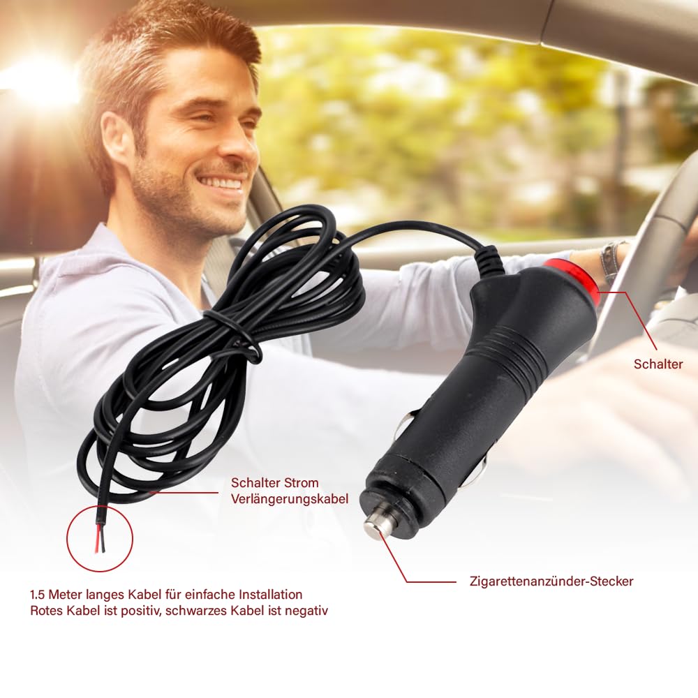 Watris Veiyi USB auf 12V Adapter Zigarettenanzünder, 5 V USB C Watris Veiyi USB auf 12V Adapter Zigarettenanzünder, 5 V USB C