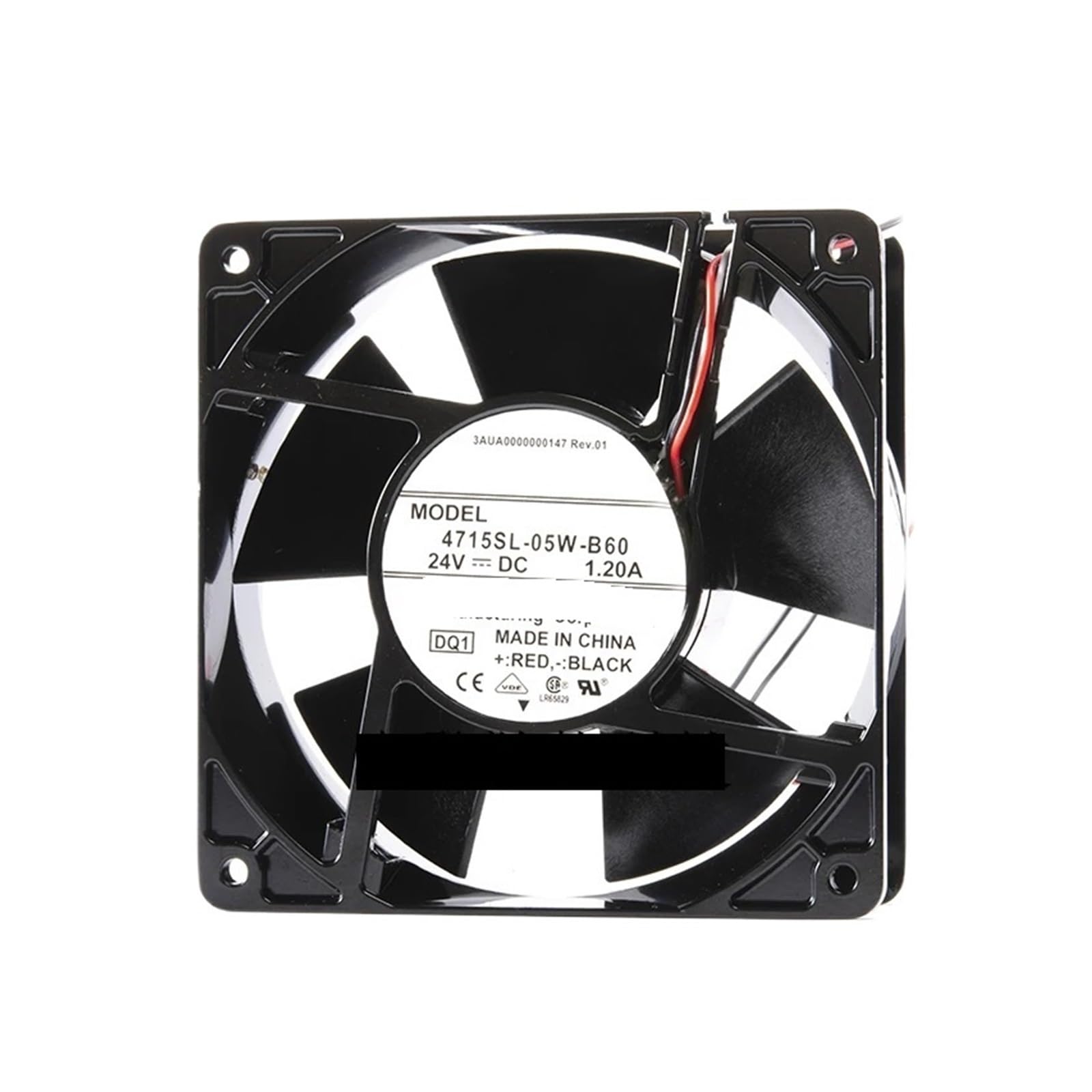 SJJBVPYX 4715SL-05W-B60 12038 24V 1.20A frequency converter fan(3 wires)