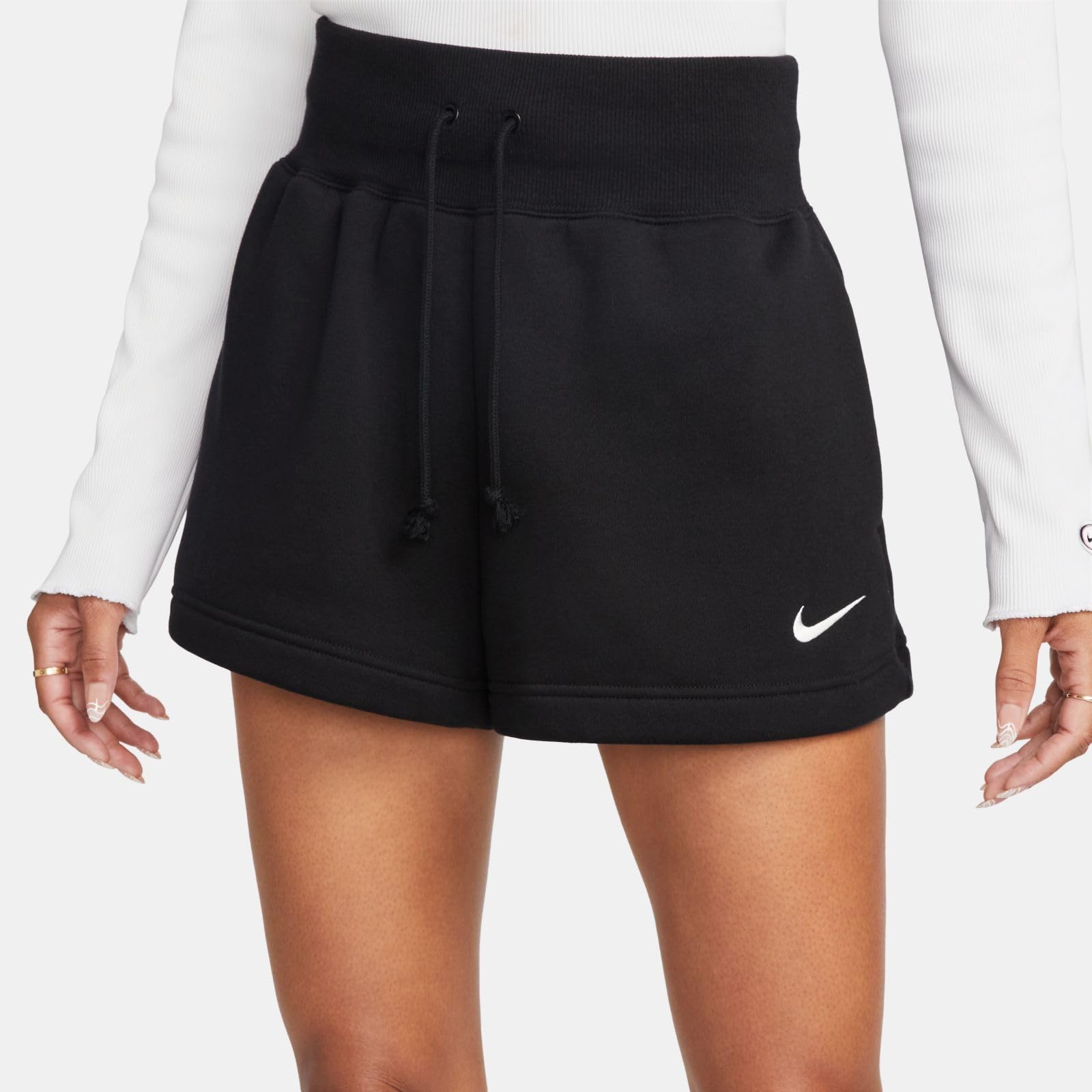 Nike - W NSW Phnx FLC HR Short, Pantaloncini Donna