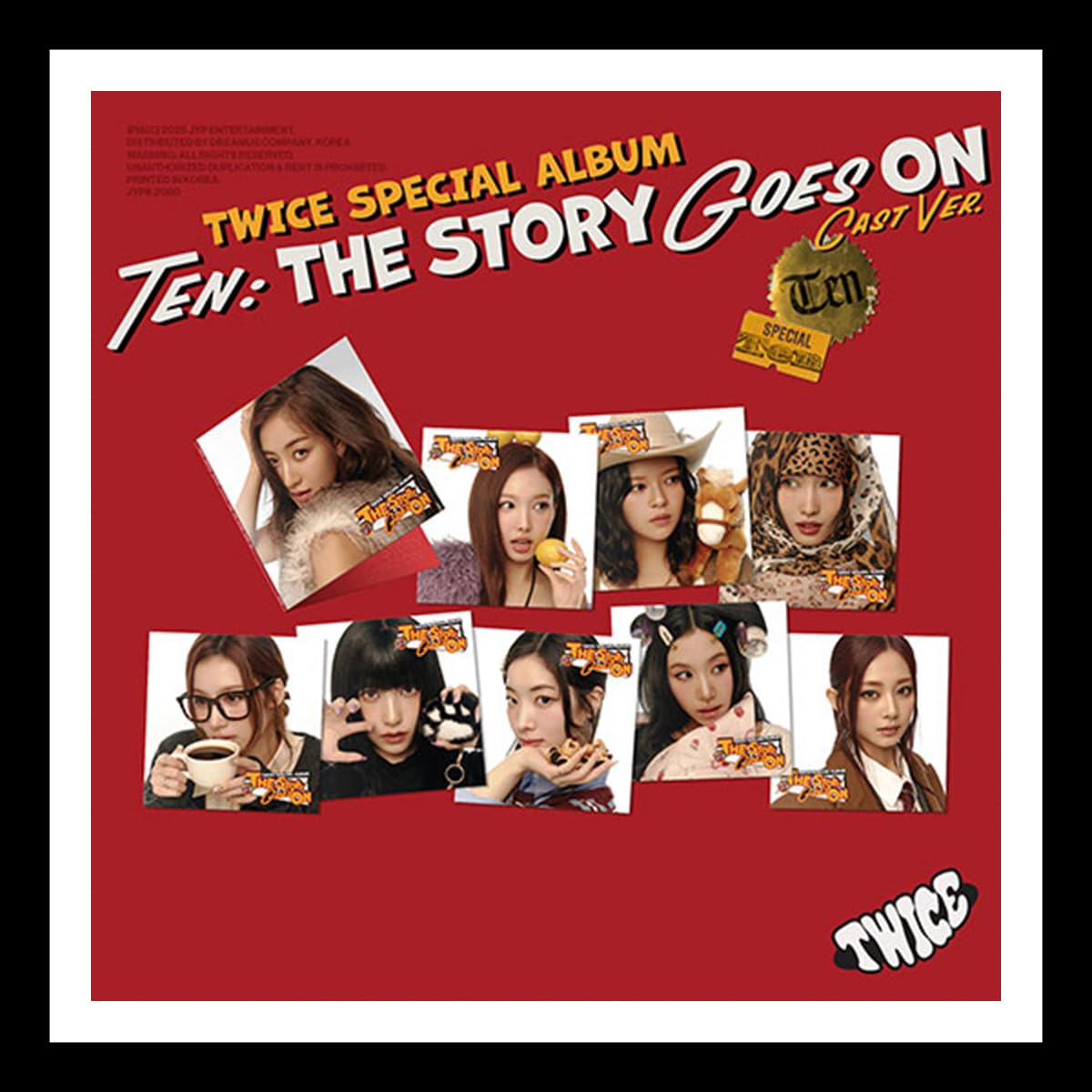 Amazon.com: (MINA.) TWICE TEN:THE STORY GOES ON Special Album CAST