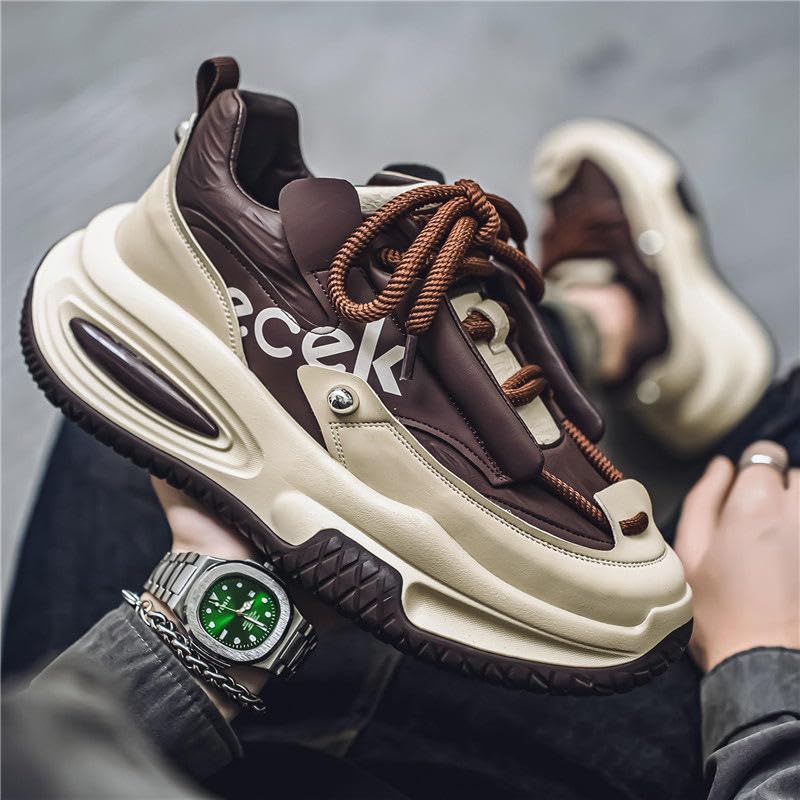 Image of Men's Casual Sneaker Shoes Synthetic Soft Cushioned Insole Extra Grip Anti Skid Comfortable Lightweight Durable for Gym, Workout, Walking & Everyday