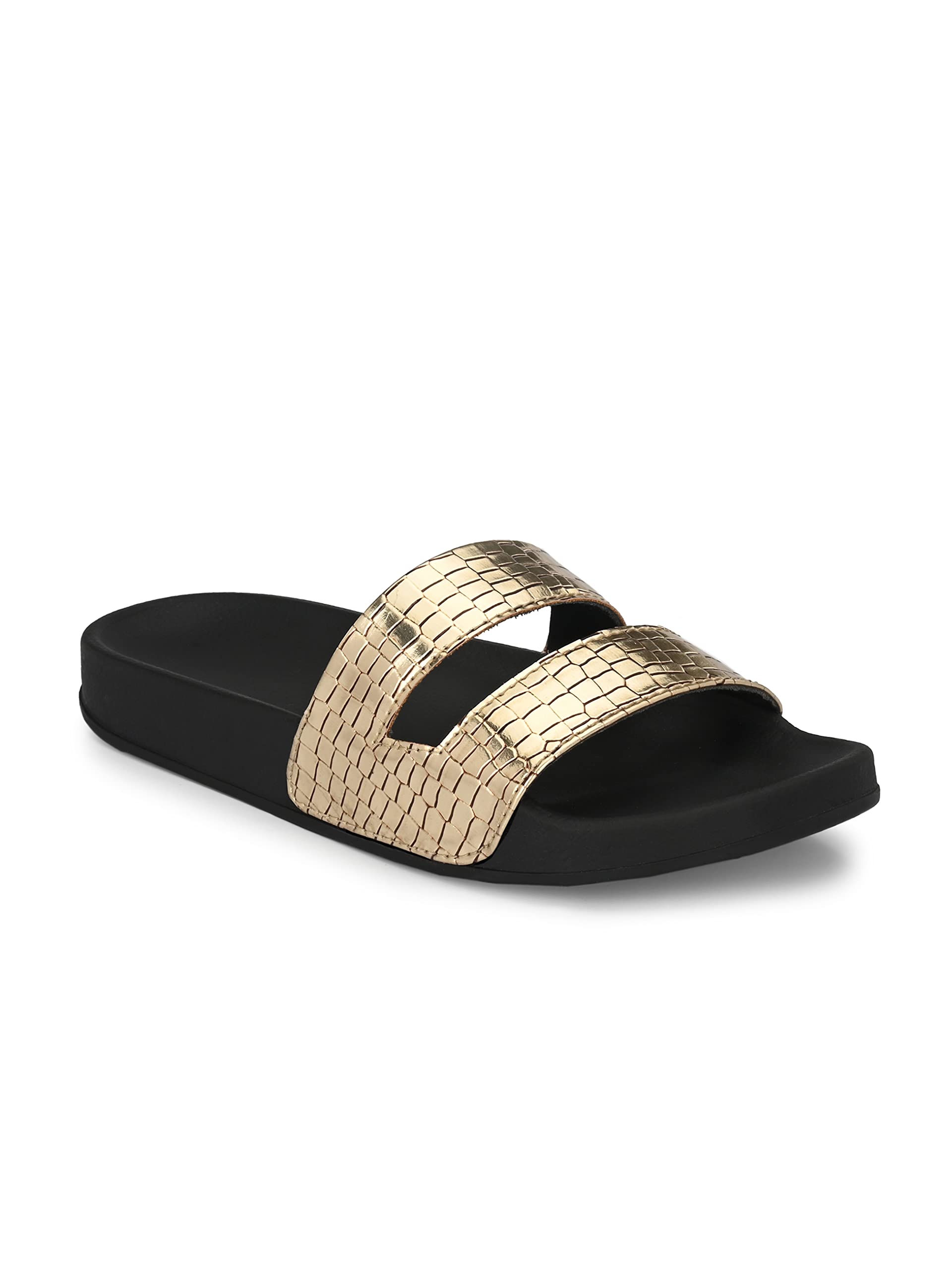 BUCIK Casual Slipper for Women (Gold - Size 6) | Lightweight - Comfortable | BCK9015 (B09SW9RZ8L) Amazon Price History, Amazon Price Tracker
