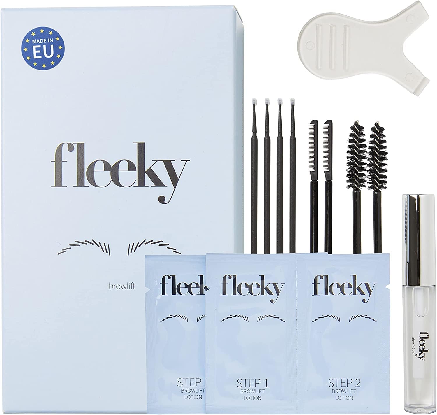 fleeky Kit rehaussement de sourcils Brow lift Kit pour brows on fleek
