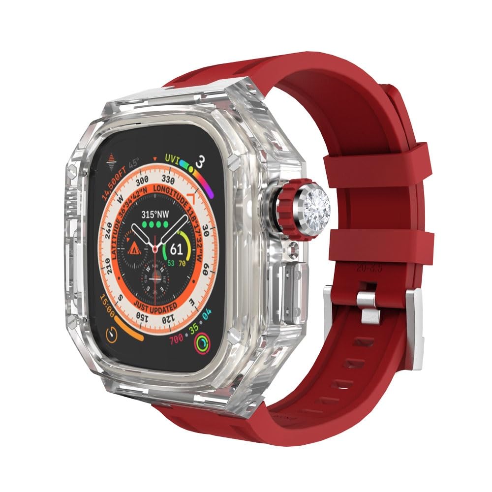 Kit de modificación de correa de reloj de bricolaje para Apple Watch Ultra 8 49mm 8