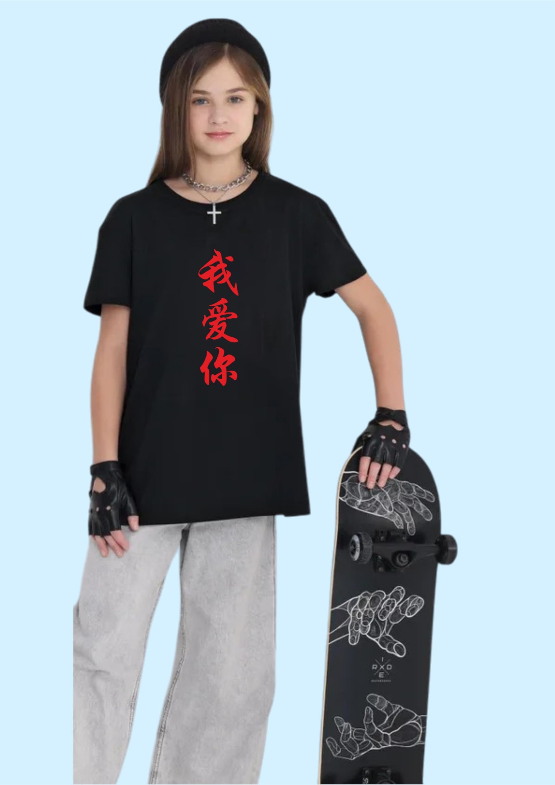 Uniplanet Store Camiseta para niña talla 4'7 (paquete de 1)