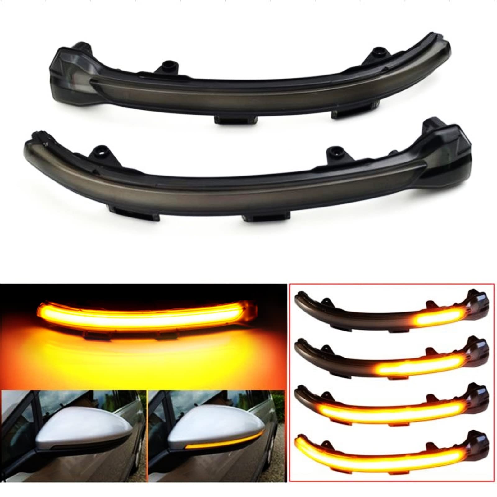 D-Lumina Dynamische led-knipperlichten voor zijspiegel, sequentiële knipperlichten, compatibel met Seat LEON III 5F 2013, IBIZA V KJ1 2017, ARONA KJ7 2017 D-Lumina Dynamische led-knipperlichten voor zijspiegel, sequentiële knipperlichten, compatibel met Seat LEON III 5F 2013, IBIZA V KJ1 2017, ARONA KJ7 2017
