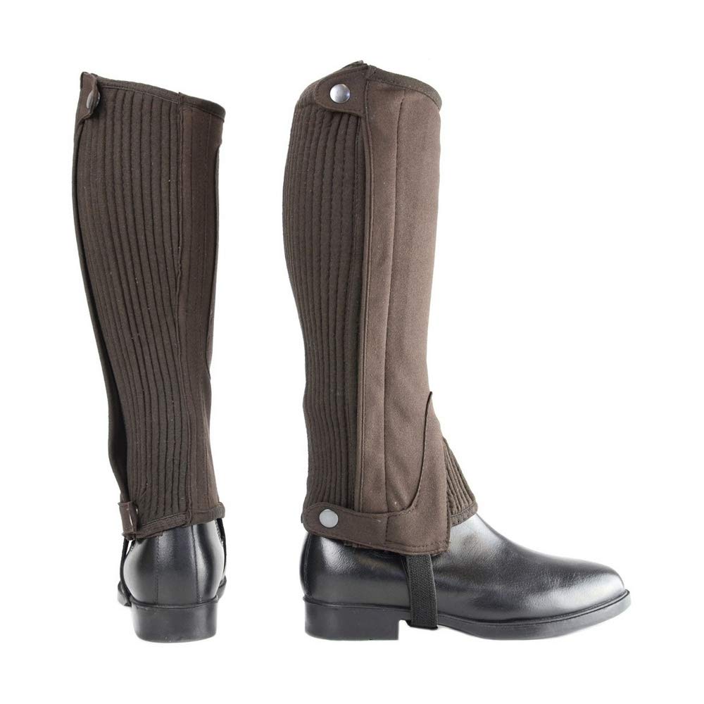 HyLAND Adults Amara Half Chaps (XL) (Brown)