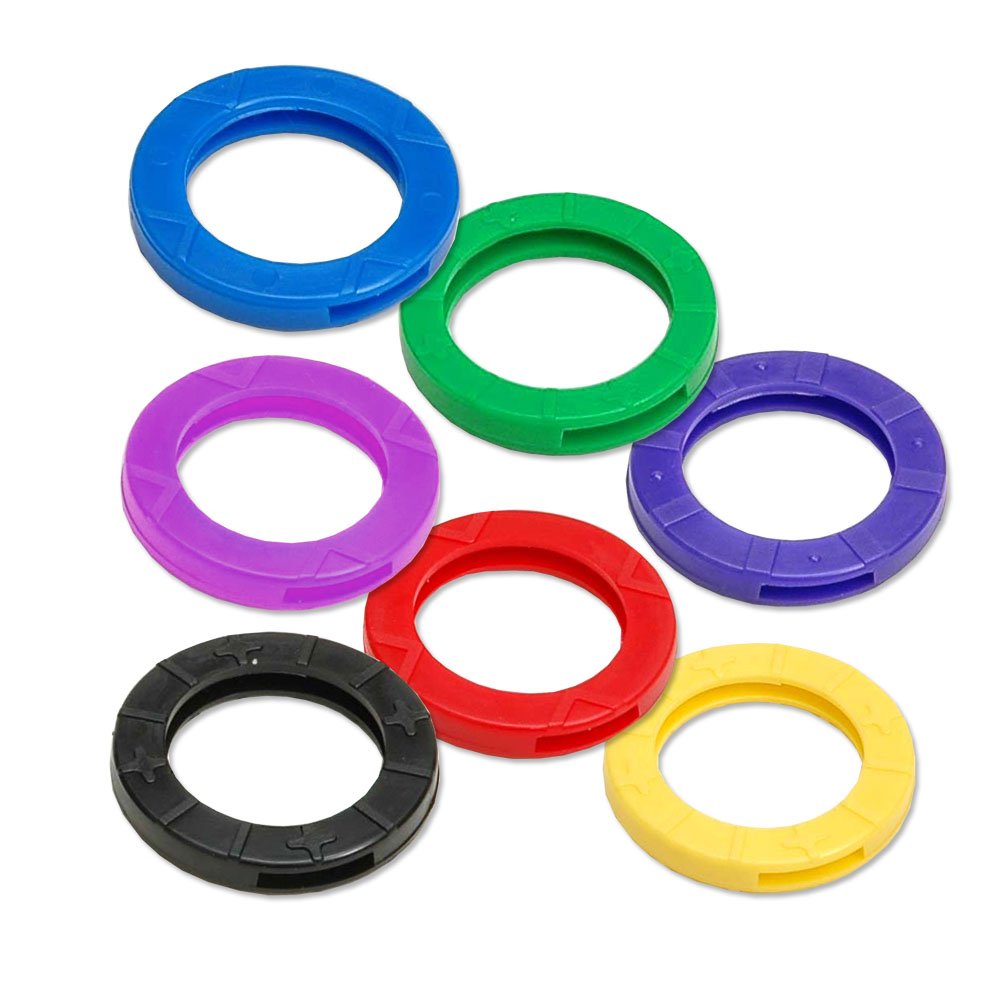 Lucky LineProducts Medium Key Identifiers Assorted, 20 Pack (1670020)