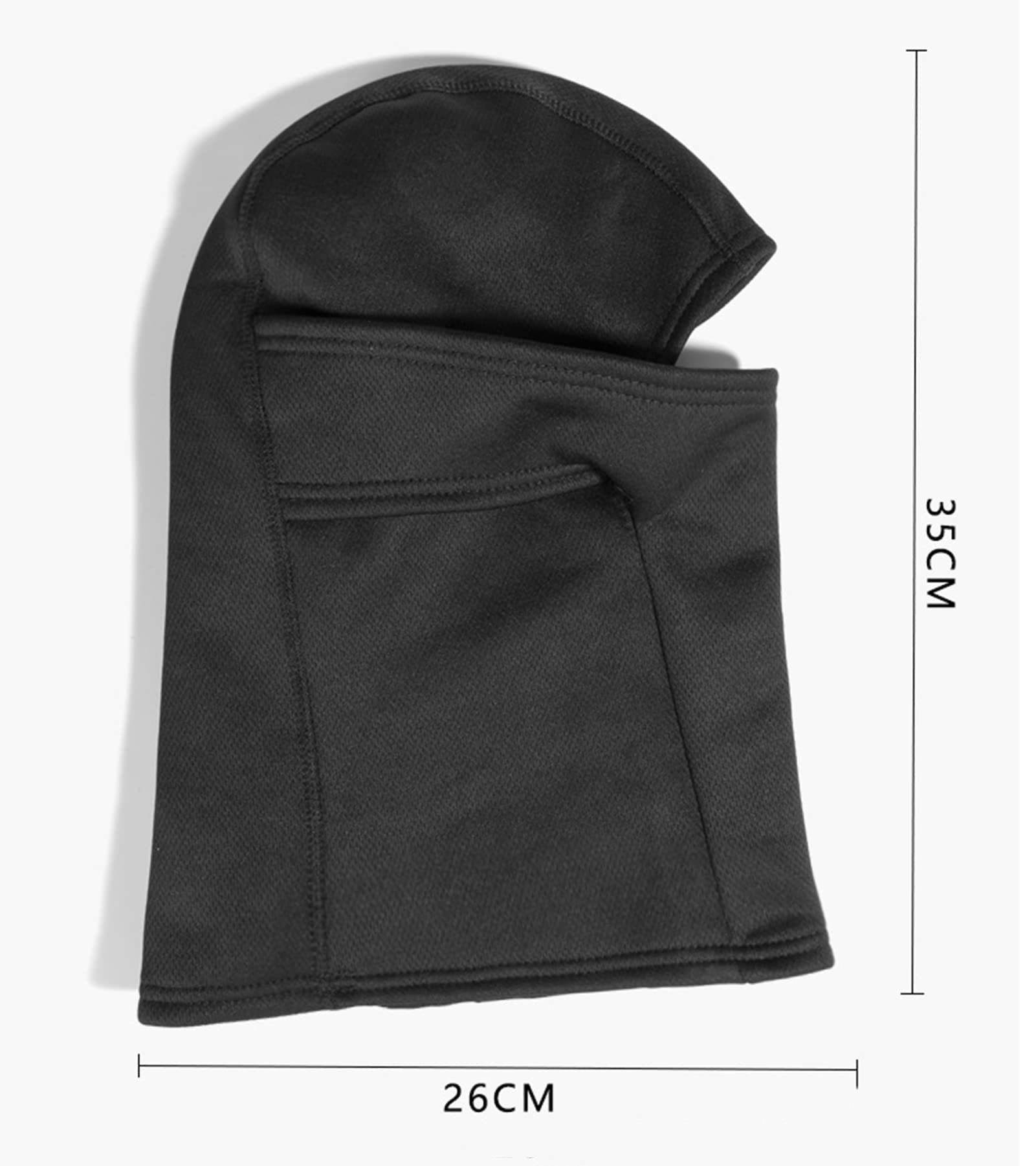 Lot de 2 cagoules Coupe-Vent Respirant Complet Masque Visage Temps Froid Coupe-Vent Masque l'hiver Toison Chaleureux Cache-Cou Masq pour Hommes Femmes Sports de Plein air