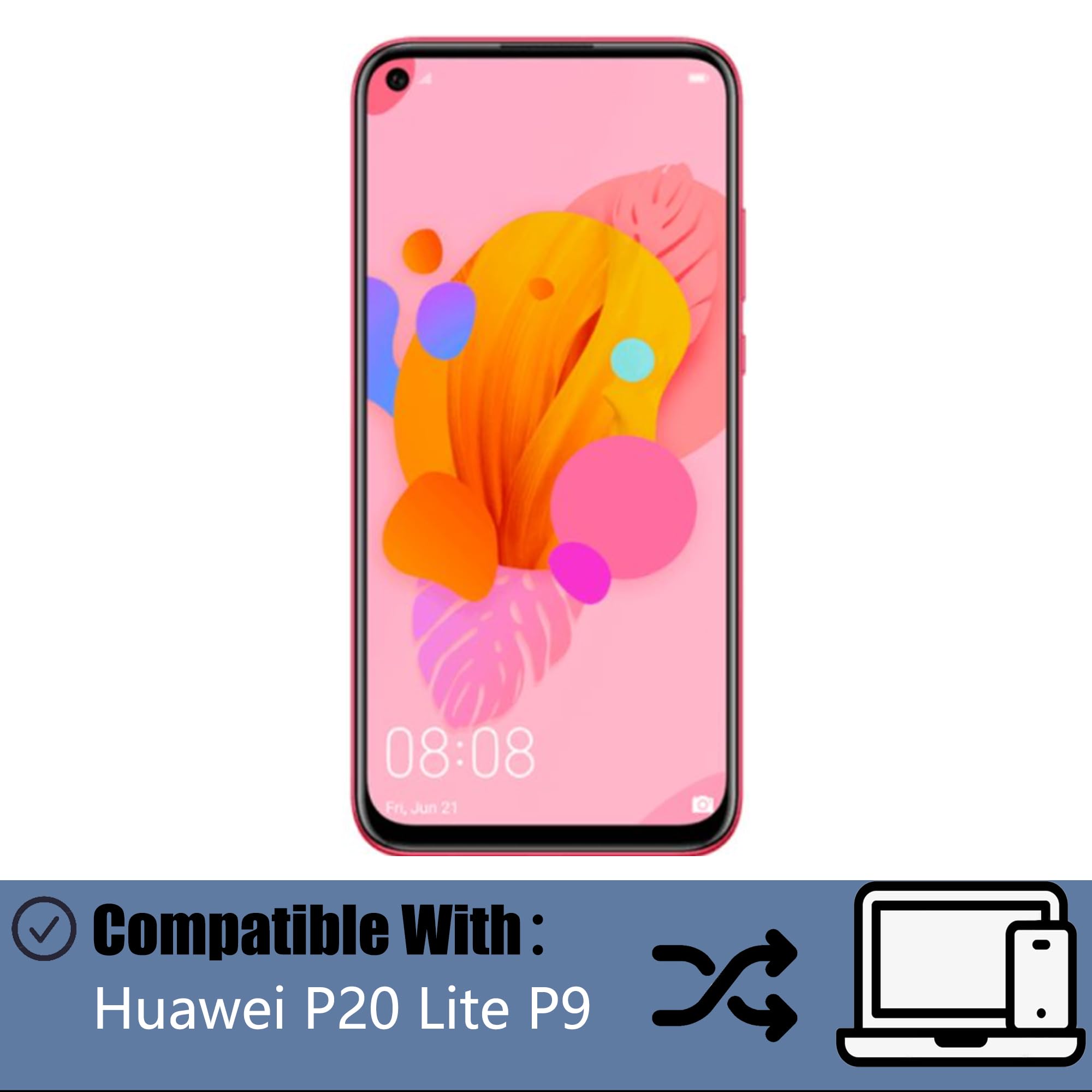 HB366481ECW Batterie de rechange avec kit d'outils de réparation Compatible avec Huawei P8 Lite 2017 & P9 & P9 Lite & P10 Lite & P20 Lite & Honor 6C Pro & Honor 5C & Honor 9 Lite & P Smart - 5