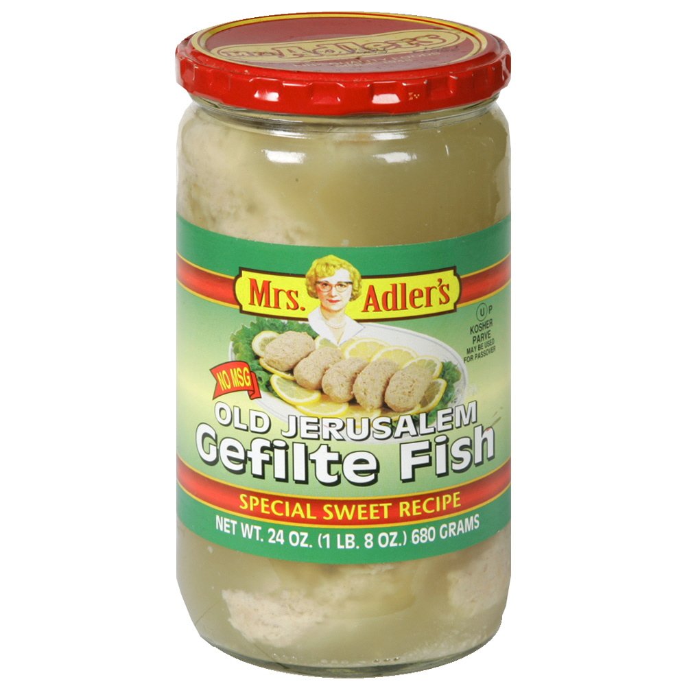 Mrs. Adler's Gefilte Fish, 24-ounces (Pack of 4)