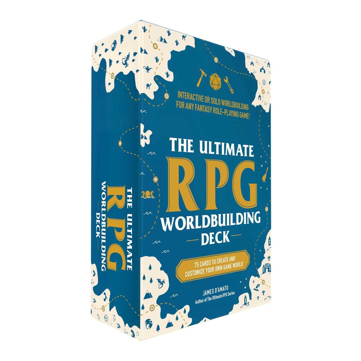 The Ultimate RPG Worldbuilding Deck: 75 Cards to Create and Customize Your Own Game World (Ultimate Role Playing Game Series)