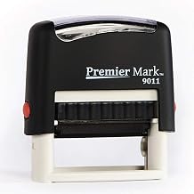 Custom Self Inking Rubber Stamp - 3 Styles to Choose from - Different Ink Colors