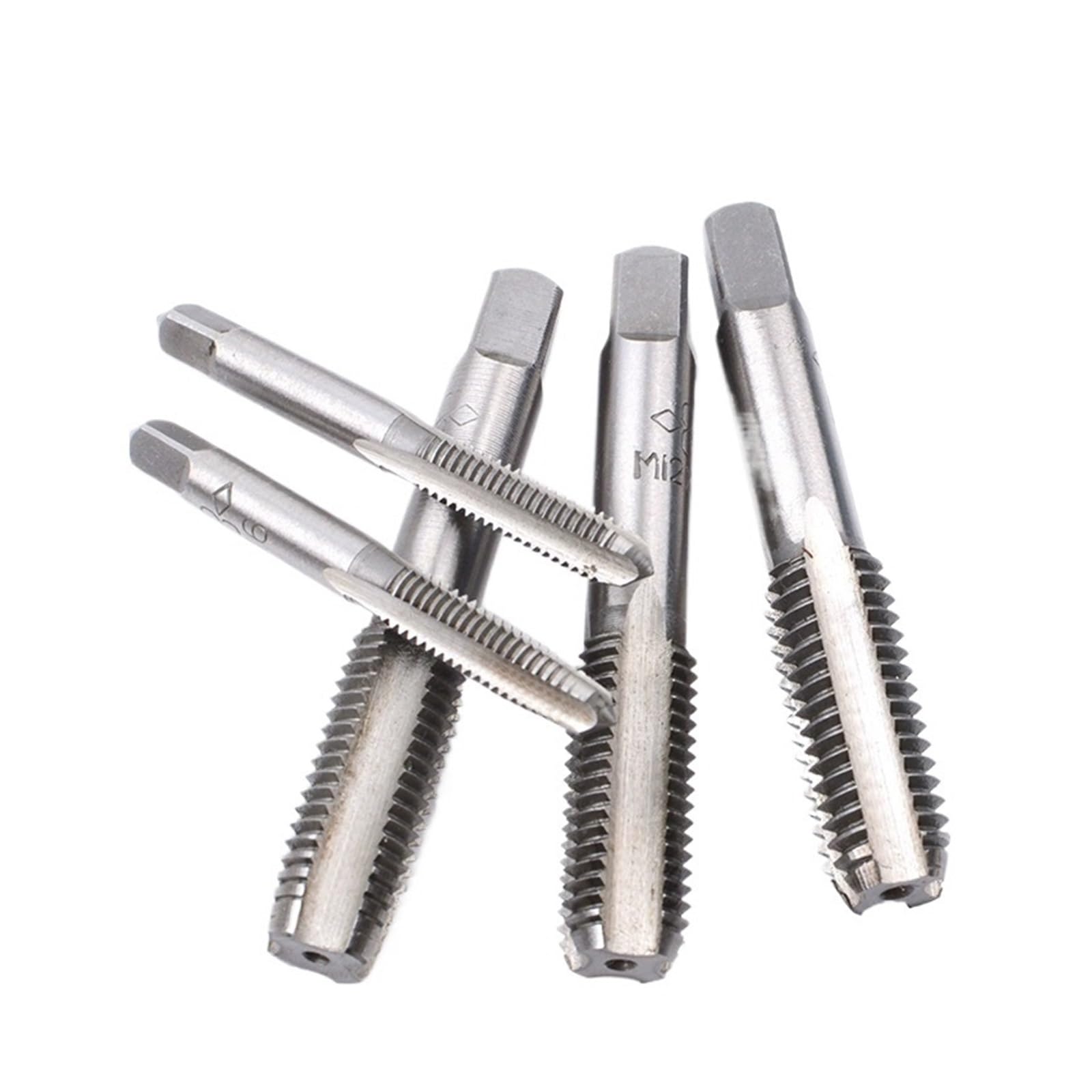 Set di Maschi e filiere metrici 2 Pezzi 0-80 2-56 3-48 4-40 4-48 5-40 6-32 6-40 8-32 8-48 10-24 10-32 10-40 12-24 12-36 Maschi per Filettatura Destra HSS TPI (10-28UNS)