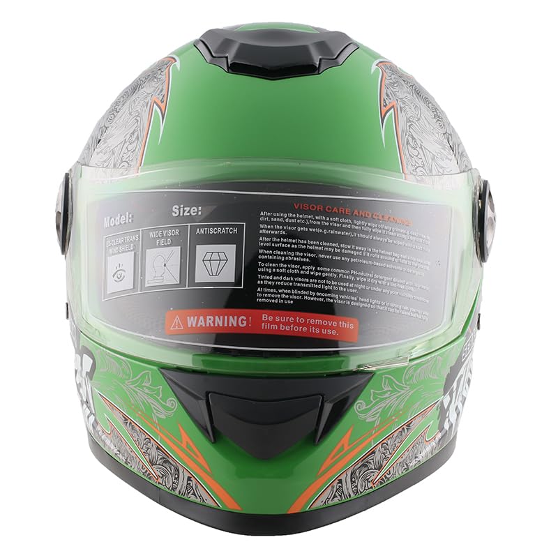 Kinder Integralhelm Mejia – Motorradhelm für Kinder, ABS-Schale, robuster Kinderhelm für Downhill, Quad und Motocross