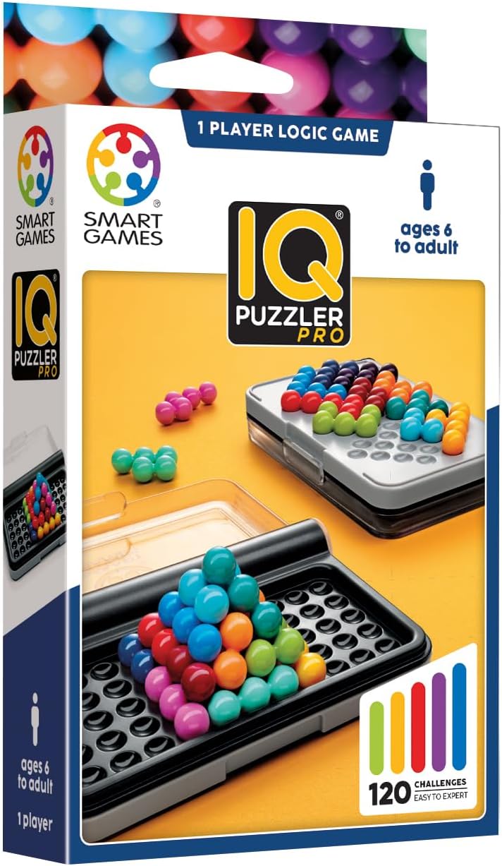 SmartGames IQ-Puzzler Pro juego de lógica y puzzles multicolor