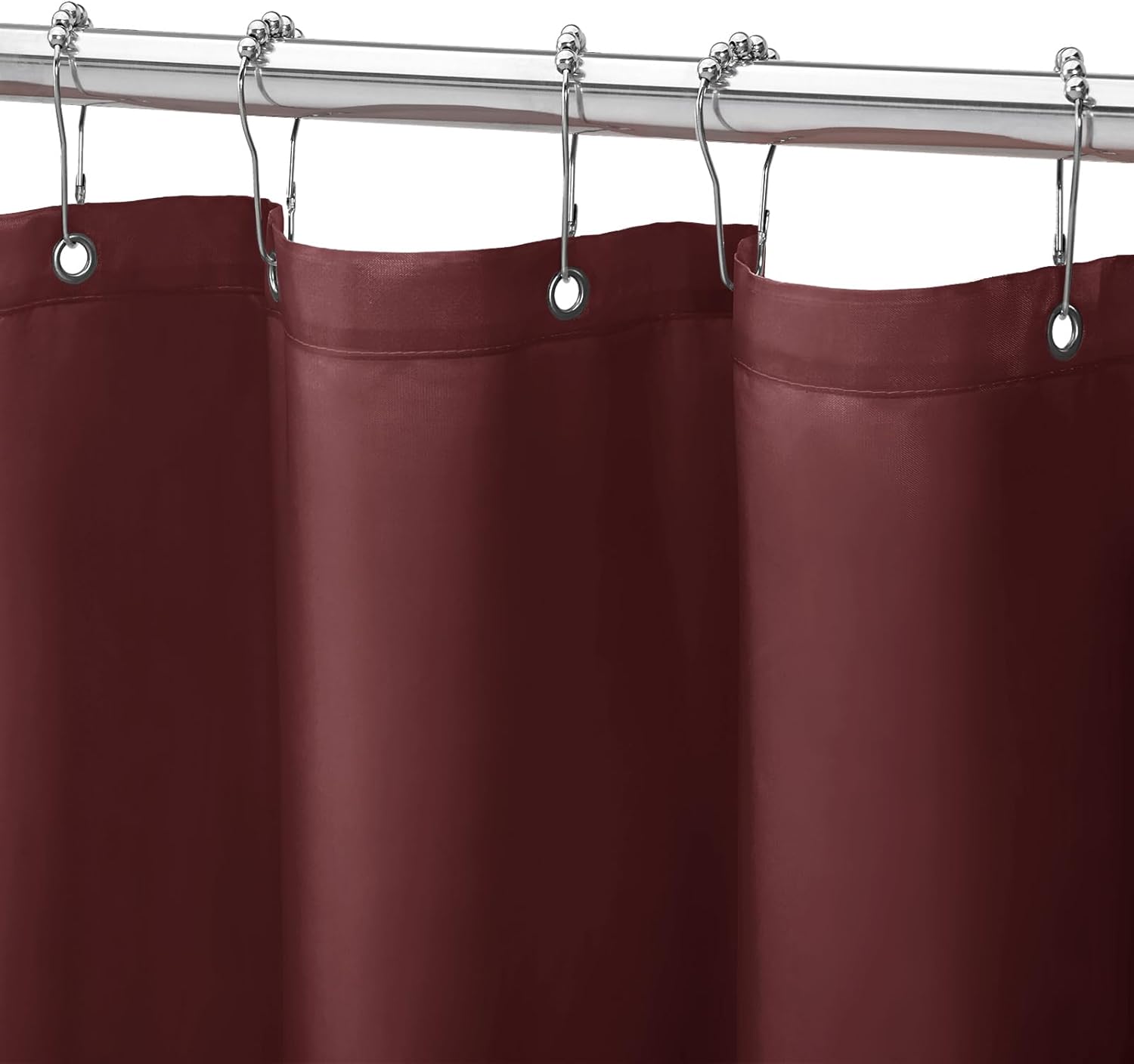 Gibelle Shower Curtain Liner 72" W x 72" L, Waterproof Washable Fabric Shower Curtain Liner, Bathroom Curtain 72" W x 72" L